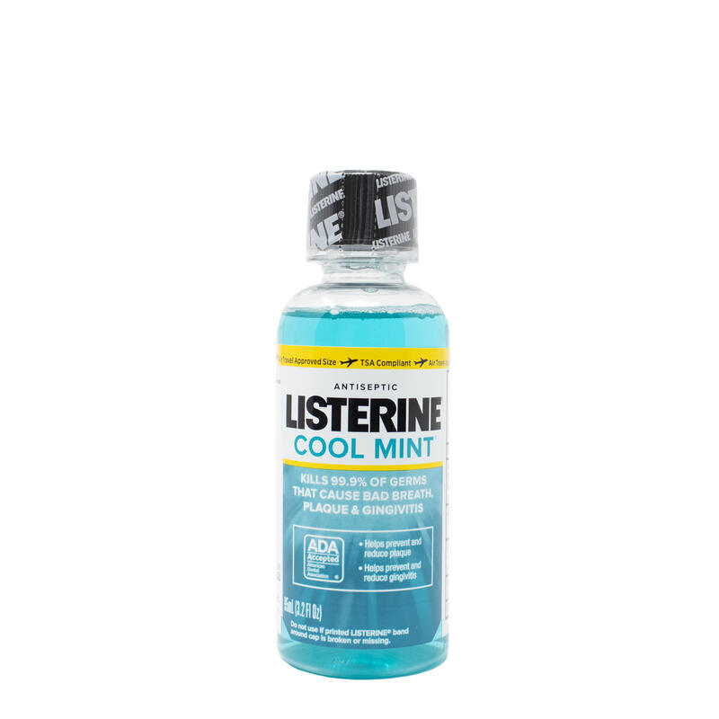 Listerine Antiseptic Mouthwash Cool Mint 3.2oz: $9.00