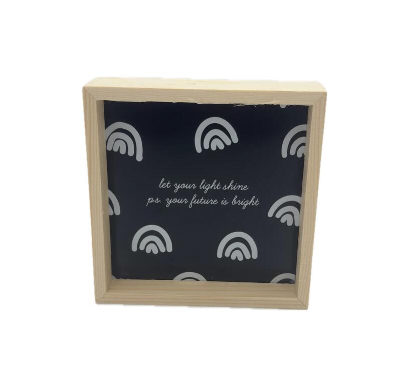 Let Your Light Shine Sign 4X4