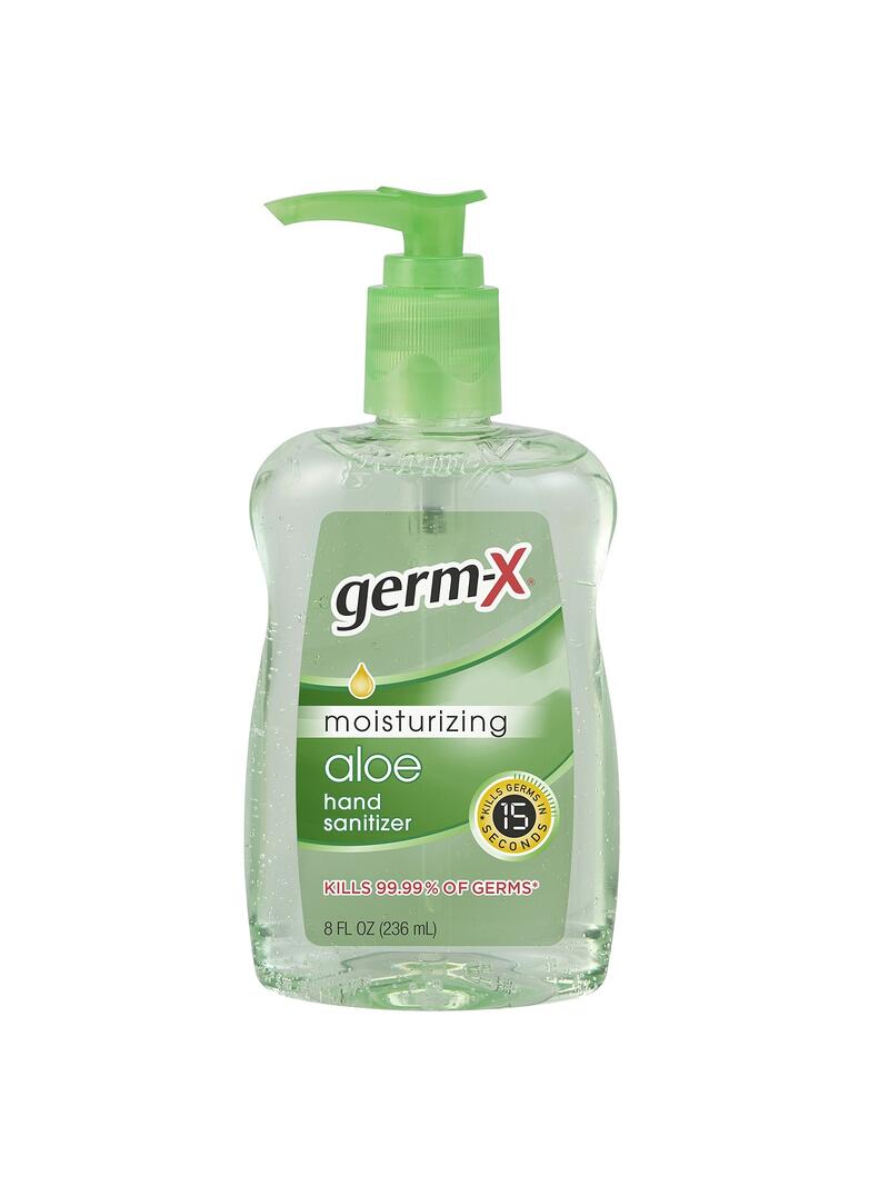 Germ X Moisturizing Hand Sanitizer Aloe 8oz