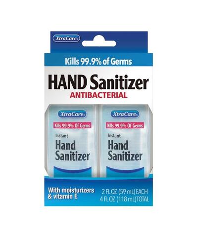 Xtra Care Instant Hand Sanitizer 2oz 2 pack