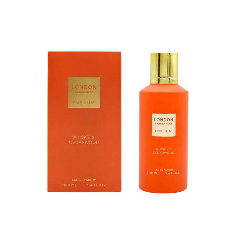 London For Him Whisky & Cedarwood Eau De Parfum 100ml