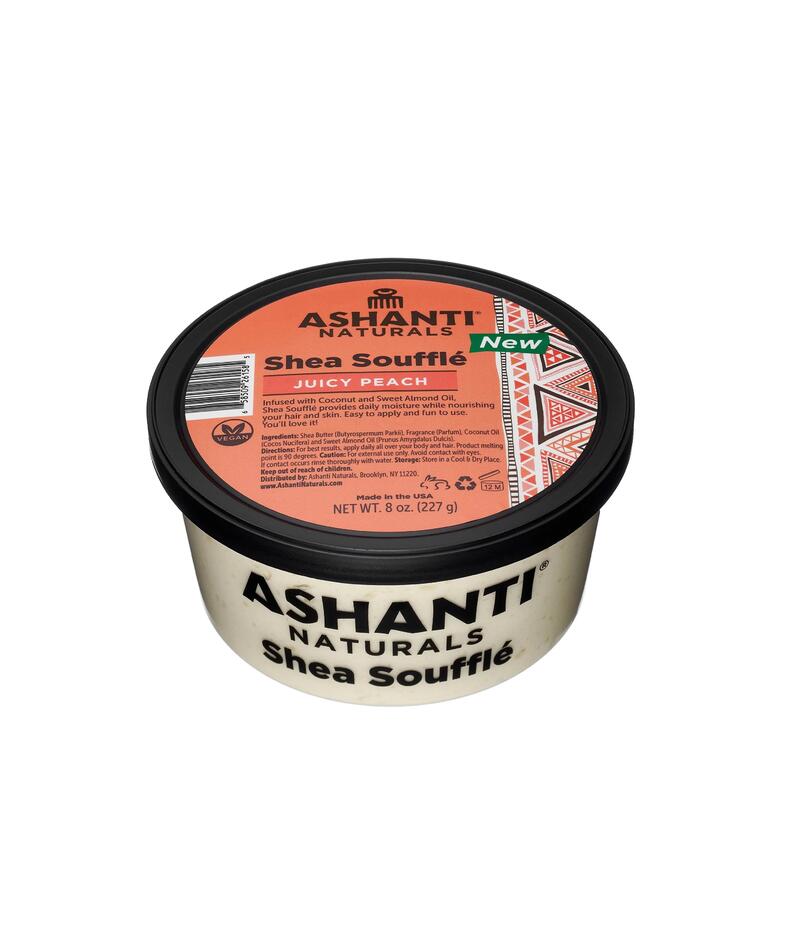 Ashanti Whipped Shea Souffle Juicy Peach 8oz