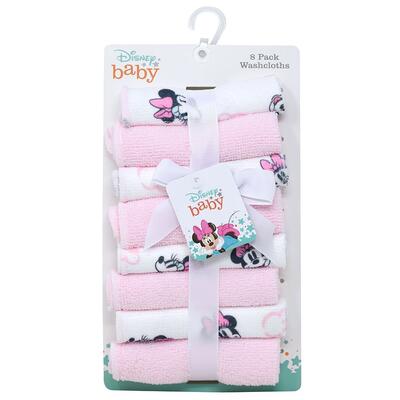Mickey/Minnie 8pk Washcloths: $24.00