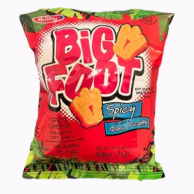 Big Foot Spicy 25g: $1.41