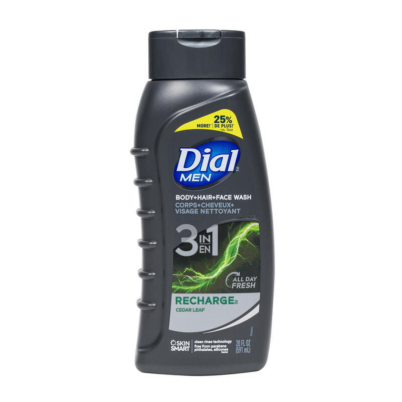 Dial Bodywash for Men Recharge 3IN1