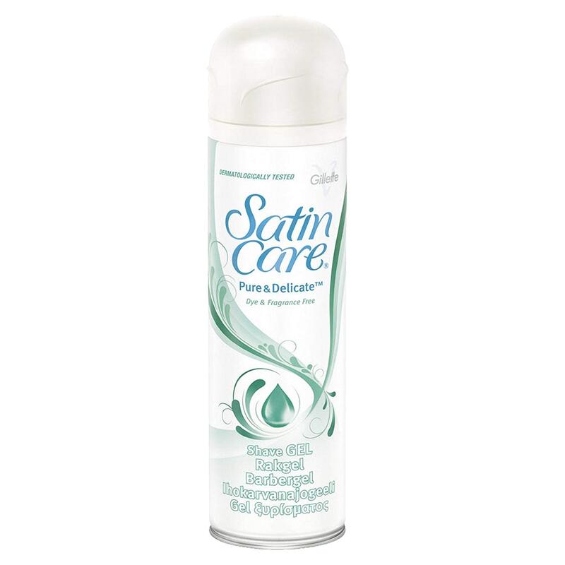 Gillette Shave Gel Satin Care Pure & Delicate 200ml: $13.01