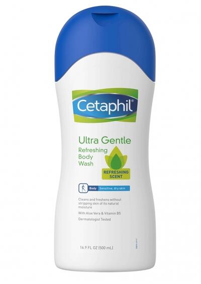 Cetaphil Ultra Gentle Refreshing  Body Wash 16 9oz