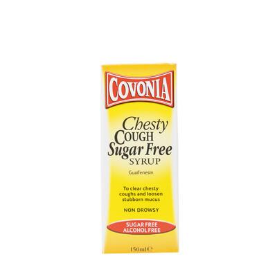 Covonia Chesty Cough Sugar Free Syrup 150 ml: $14.00
