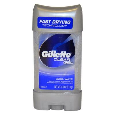 Gillette Clear Gel Cool Wave Anti Perspirant Deodorant 4oz: $20.00