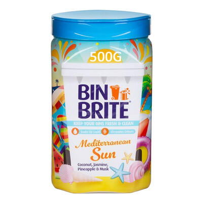 Bin Brite Odour Neutraliser Mediterranean Sun 500g