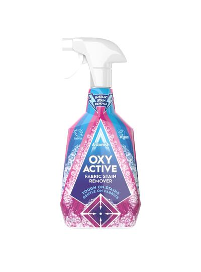 Astonish Oxy Active Fabric Stain Remover Pink Blossom 750ml