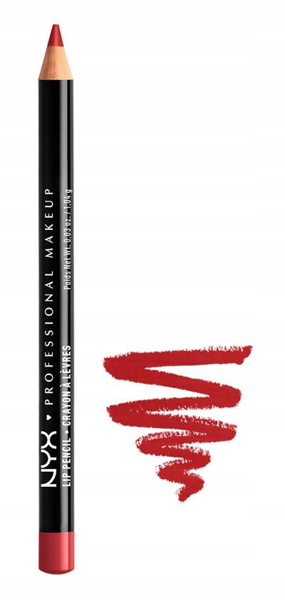 NXY Slim Lip Pencil Plush Red 0.035oz