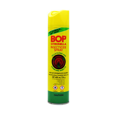 Bop Insecticide Spray Citronella  400ml: $11.25