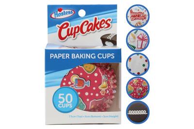 Hostess CupCakes Paper Baking Cups 50ct