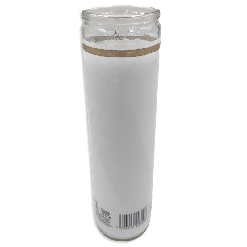 Religious Solid White Candle