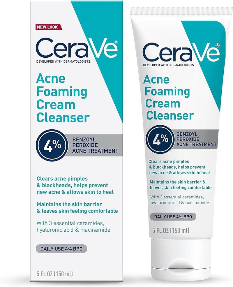 CeraVe Acne Foaming Cream Cleanser 5oz