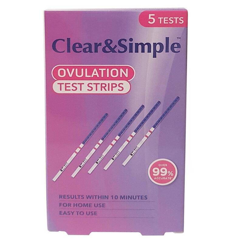 Clear & Simple Ovulation Test Strips