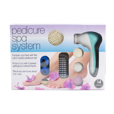 Pedicure Spa System Set With Spin Brush: $60.00
