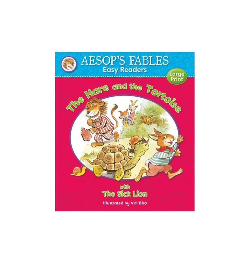 Aesop's Fables The Hare And The Tortoise with The Sick Lion: $8.00