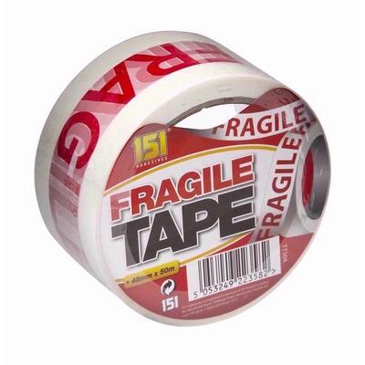 151 Adhesives Fragile Tape: $6.00