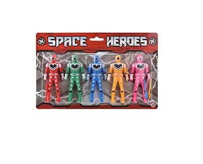 Space Heroes 5pk: $7.00