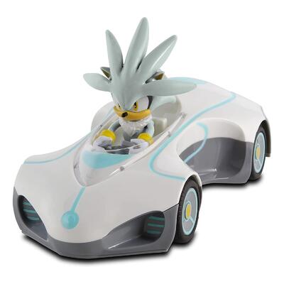 Sonic Pull Back Silver Racer: $50.00