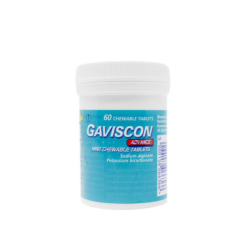 Gaviscon Advance Mint Chewable 60ct: $33.50