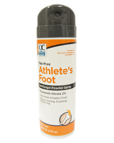 QC Athlete's Foot Antifungal Powder Spray 4.5oz: $25.50