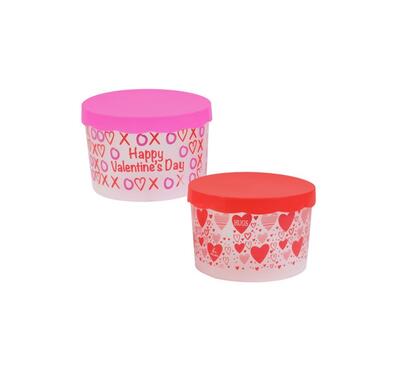 Valentine Food Storage Container Assorted 1 count