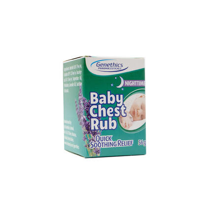 Genethics Baby Chest Rub Night Time 56 g: $14.90