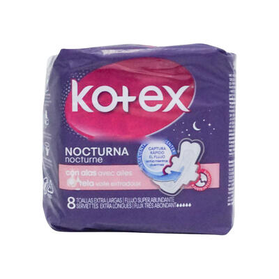 Kotex Maxi with Wings Overnight 8 ct: $9.99