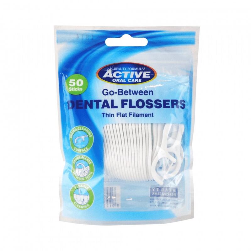 Active Oral Care Go-Between Dental Flossers 50 sticks: $7.00