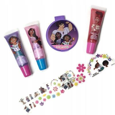 Encanto 3pk Lip Gloss With Mirror And Stickers