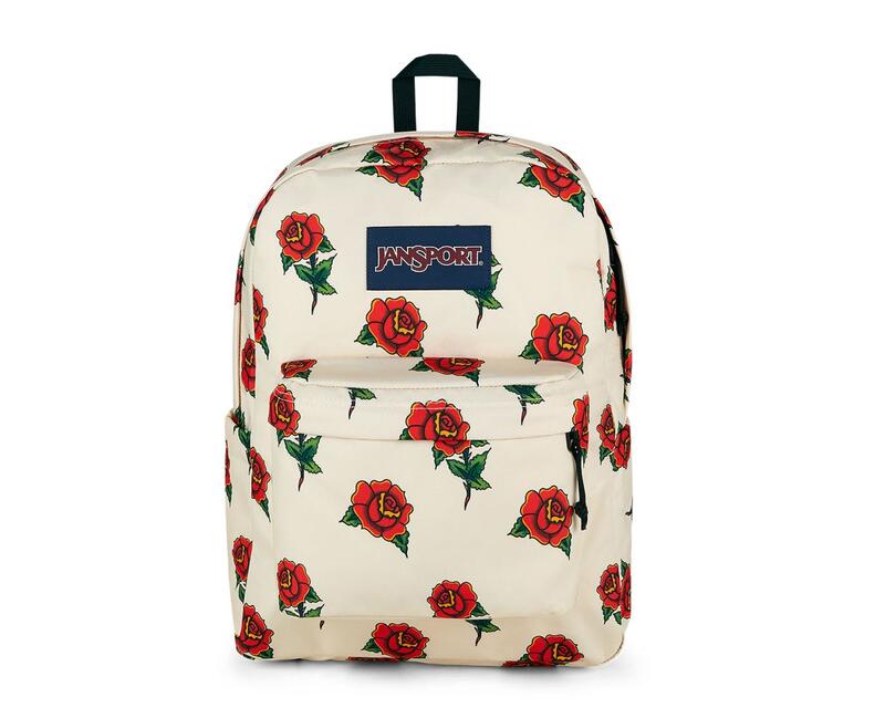 JanSport Superbreak Flash Floral School Bag
