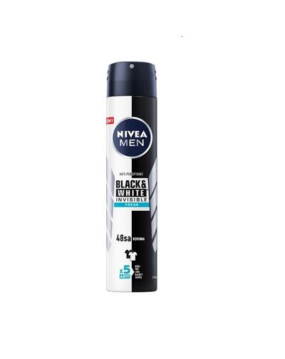 Nevia Black And White Men Invisible Spray Original 200ml