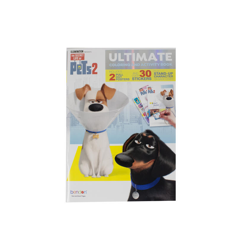 The Secret Life Of Pets 2 Coloring and Activity Book: $4.01
