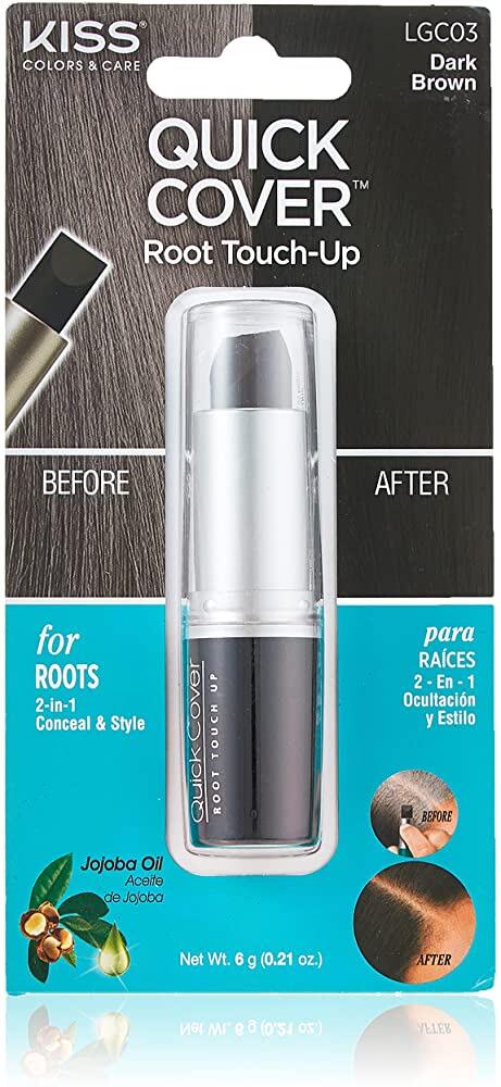 Kiss Quick Cover Root Touch Up Dark Brown M C Drugstore   Ef0e309cc8772e40d71949b1a83e0410 