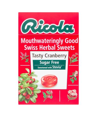 Ricola Sweets Herbal Cran Berry Sugar Free 45gm: $7.00