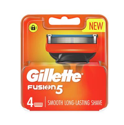Gillette Fusion 5 Razor Blades Cartridges Refills 4 count