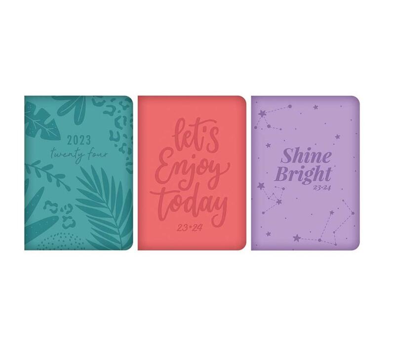 A5 Academic Flexi-Cover WTV w/Embossing