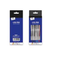 Just Stationary Assorted Gel Pens 6ct: $5.00