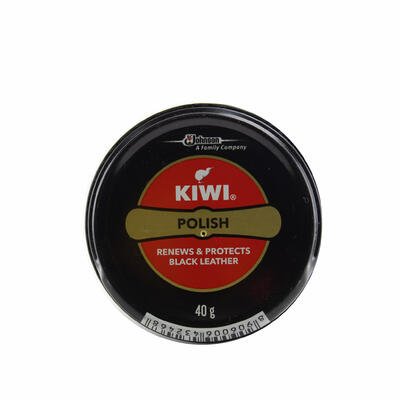 Kiwi Shoe Polish Black 40 g: $10.00