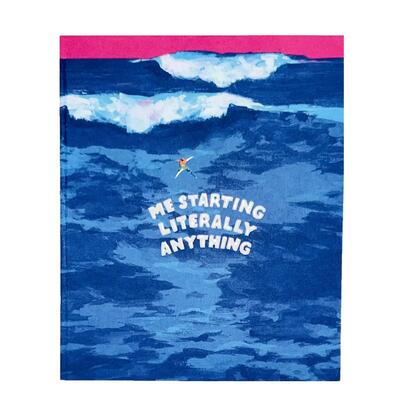 Knock Knock Starting Literally Anything Blank Page Journal 5x6.5