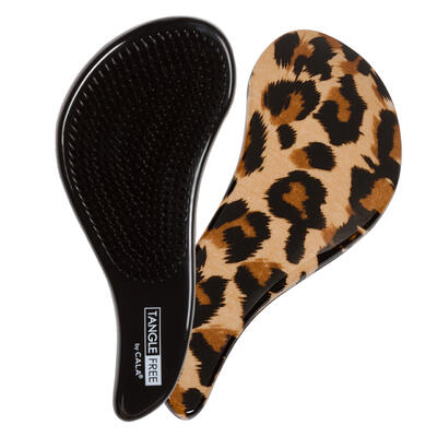 Cala Tangle Free Hair Brush Cheetah