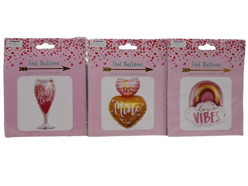 Valentine Foil Balloon Assorted