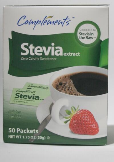 Complements Sweetener Zero Calories 50pk: $7.00