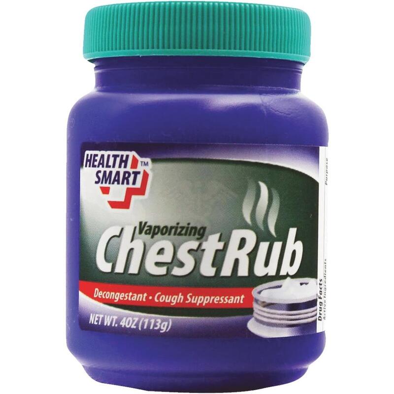 Health Smart Vaporizing Chest Rub 4oz