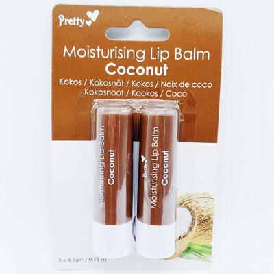 Pretty Moisturising Lip Balm Coconut 0.15oz: $6.00