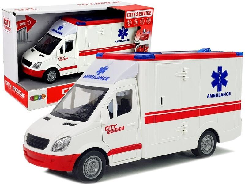MTC Friction Powered Med Vehicles Lights & Sound