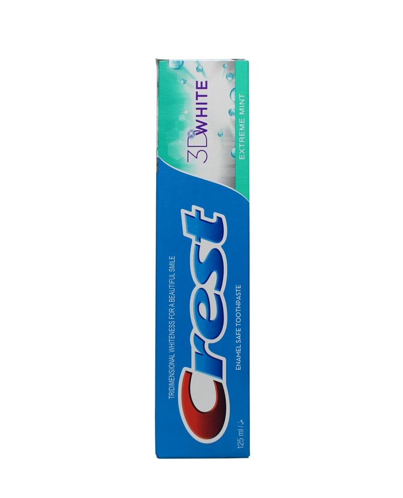 Crest 3D Toothpaste Extreme Mint 125ml